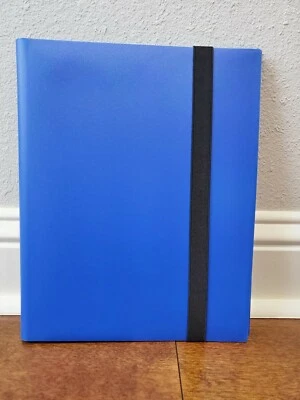 Carpeta de bolsillo para tarjetas 360 9 bolsillos hoja única tarjetas coleccionables carpeta de álbum elástica Foto 1 de 4