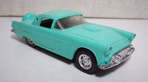 Tootsietoy 56 1956 Ford Thunderbird T-Bird Die Cast Car Teal 5" 2T 020923WT3 - Picture 1 of 4