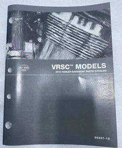 2010 Harley-Davidson VRSC Models V-Rod Parts Catalog Factory Manual 99457-10 - Bild 1 von 7