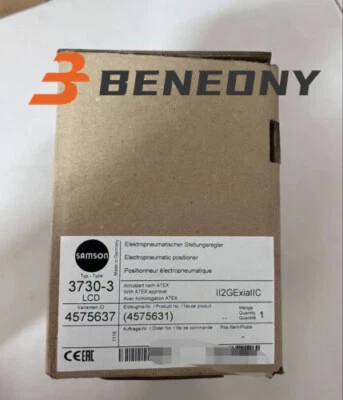 1PCS NEW SAMSON 3730-3 Valve positioner Fast FedEx or DHL - Image 1 of 4