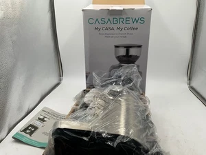 CASABREWS Elektrische Kaffeemühle Konische Grat Kaffeebohnen Mahlwerk mit 77 Pr... - Bild 1 von 2
