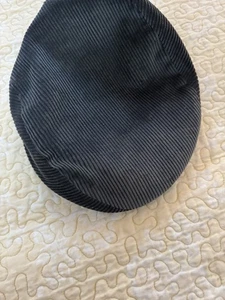 Newsboy Cap Herren Grau Cord Made In Sicily Gr. 62 Large Neu - Bild 1 von 9