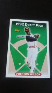 1993 Topps - Preston Wilson #132 (RC)-Baseball-FREE SHIPPING - Picture 1 of 3
