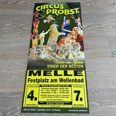 Circus Probst,    Zirkus Circo Cirque Cirkus Sirkus Plakat Poster Affiche  - Bild 1 von 2