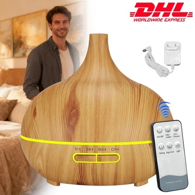 550ML Ultrasonic Humidifier Aroma Diffuser Diffuser Humidifier 7 LED HOT~ - Image 1 of 4
