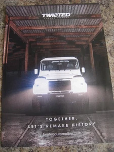 TWISTED AUTOMOTIVE TOGETHER LET'S REMAKE HISTORY 2019 ANUNCIO ARCHIVO A4 50 - Imagen 1 de 1