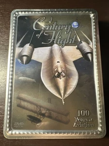 Century of Flight DVD 2004 4-Disc Tin Case Set 100 Yrs Of Aviation 8hr 22min New - Picture 1 of 8