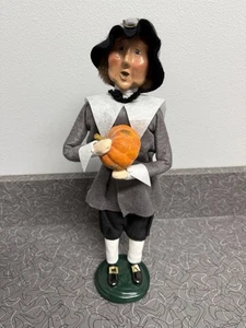 Byers Choice Carolers 1996 13” hombre peregrino con calabaza - Imagen 1 de 8