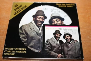 MILT JACKSON & WES MONTGOMERY Bags Meets Wes! CD 24 KARAT GOLD Jazz Blues RARE - Picture 1 of 5