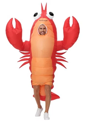 Disfraz Inflable Langosta para Adulto, Divertido Halloween Langosta Inflable Disfraz... Foto 1 de 4