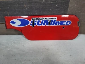 PIASTRA TERMINALE ALA INDYCAR INDY FIBRA DI CARBONIO CORSA USATA - Foto 1 di 7