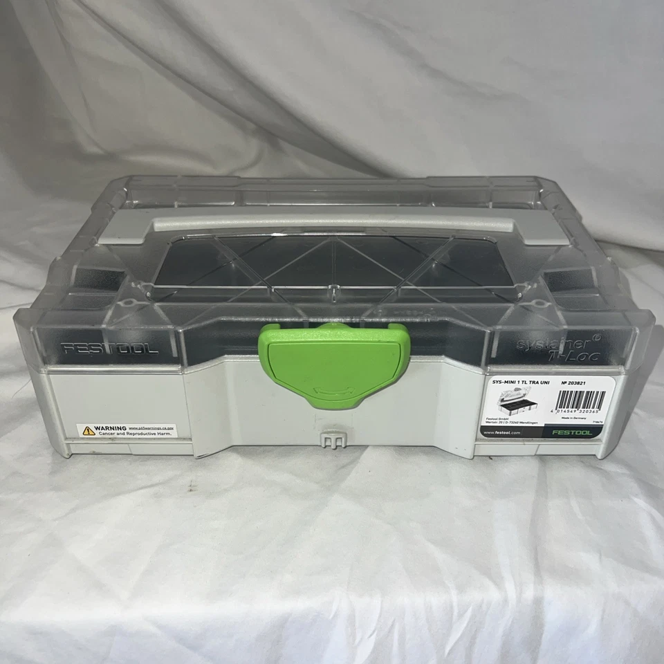 Festool Systainer T-Loc SYS-MINI 1 TL TRA UNI - Image 1 of 4