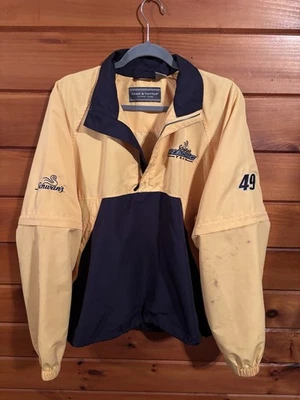 Ken Schrader Schwans Racing Windbreaker Jacket With Zipper Sleeves - Image 1 of 4