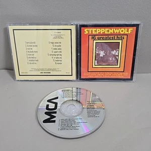 Steppenwolf 16 Greatest Hits CD MCA Records Disc VGC to EXCELLENT Clean Tested - Picture 1 of 12