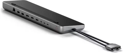 Satechi - Doble Dock con Caja SSD NVMe USB-C PD (75W), 2 datos USB-C, 2... Foto 1 de 4