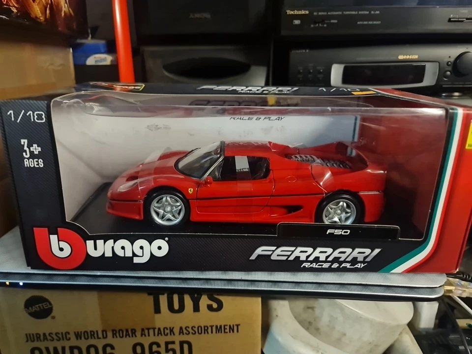 BURAGO 1-18 Ferrari F50 - Immagine 1 di 4