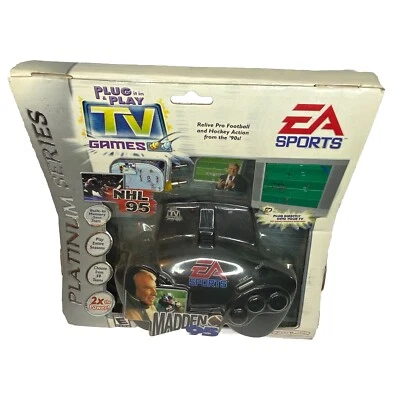 EA Sports 2004 Madden 95 NHL 95 Plug n Play TV Games 2 Player 59 Teams NOS Ch3 - Image 1 of 4