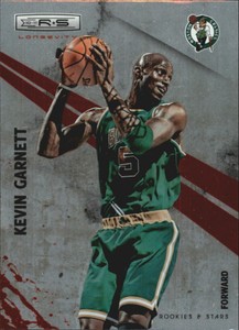 2010-11 Rookies and Stars Longevity Ruby Basketball Card #4 Kevin Garnett /250
