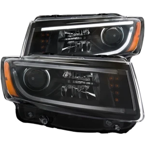 Kit fari ANZO 111329 ADATTI faro proiettore jeep grand cherokee 2014 2015 - Foto 1 di 9