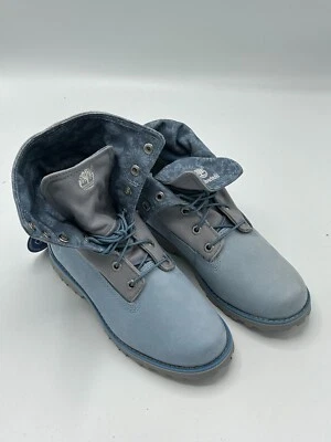 VENDA TIMBERLAND AUTH FOLD DOWN AZUL TB0A1545 Tamanho 4C - 4Y NOVO EM FOLHA - Imagem 1 de 4