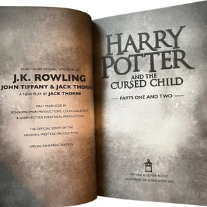 Harry Potter and the Cursed Child – Parts 1 & 2 Script Book | Rehearsal Edition - Picture 1 of 21