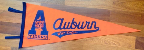Auburn Tigers War Eagle Wool Pennant Cover