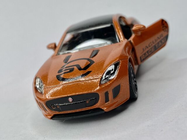 Majorette Racing Serie Jaguar F Type R brown Race Taxi 1/59 Model