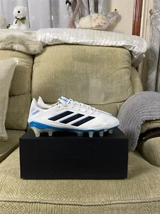 Adidas Copa 11 Pure FG White Black Blue Football Boots BNIB Size 5.5uk JI4197 - Picture 1 of 24