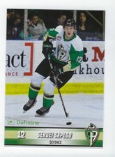 2018-19 Prince Albert Raiders (WHL) Sergei Sapego (Newfoundland Growlers)