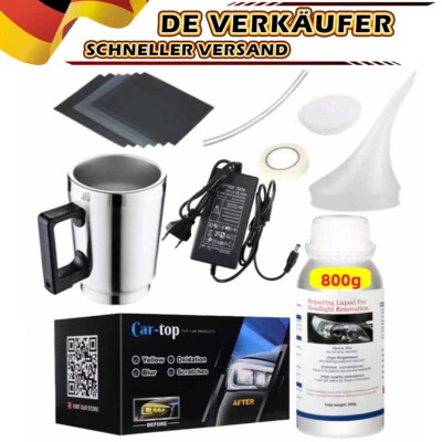 800g Scheinwerfer Reparatur Set Aufbereitungsset Bedampfen Aufbereitung Silber - Bild 1 von 4