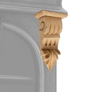 Ornament ,Schrankdeko, Dekoration |Holz, beige | H26,0xB13,5cm - Bild 1 von 6