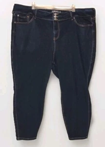 Denim Torrid - Jegging mezcla de algodón lavado oscuro - para mujer talla 28XS (48x23) - Imagen 1 de 3
