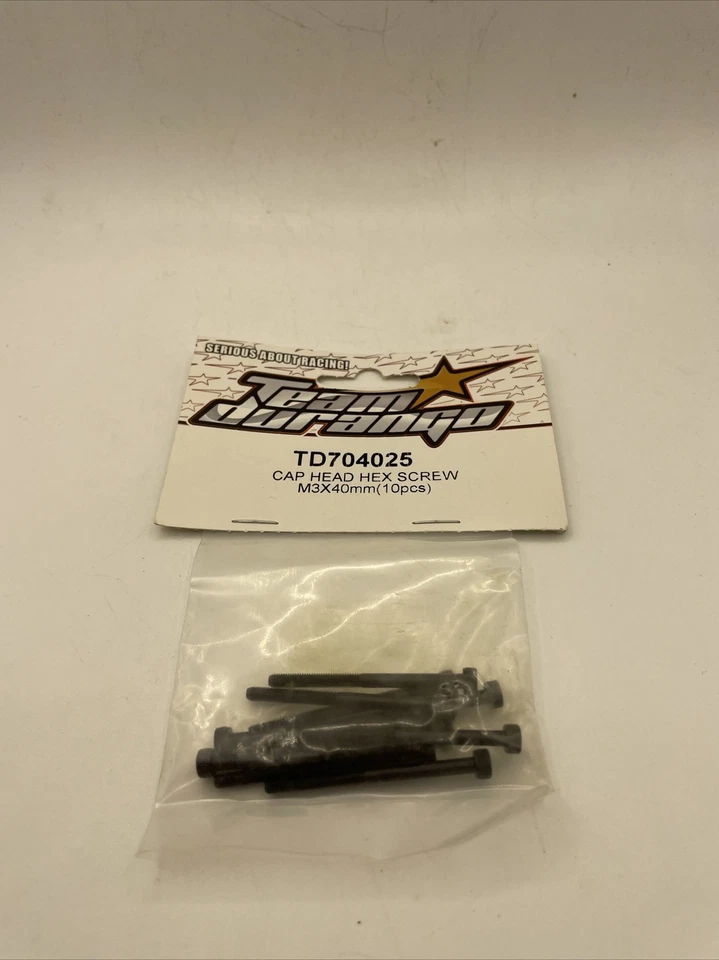 Team Durango TD704025 Cap Head Hex Screw M3x40mm  F14 - Image 1 of 1