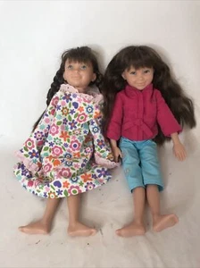 2 muñecas Gwen originales American Girl Hopscotch Hill School extremidades sueltas - Imagen 1 de 12