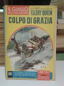 Ellery Queen - Colpo di grazia - Il Giallo Mondadori n. 500 - Anno 1958 - Foto 1 di 1