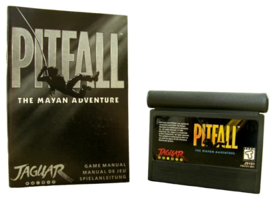 Pitfall: The Mayan Adventure ~ Atari Jaguar Game & Manual 1995 ~ Works - Image 1 of 4
