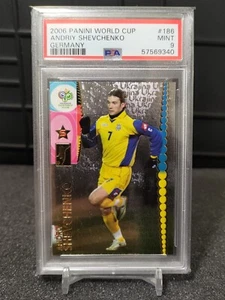 2006 Panini World Cup Germany #186 Andriy Shevchenko PSA 9 MINT - Picture 1 of 2