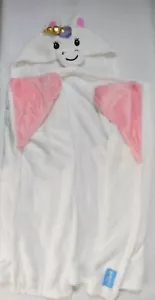 Coperta avvolgente peluche unicorno con cappuccio bug bambini - Foto 1 di 10