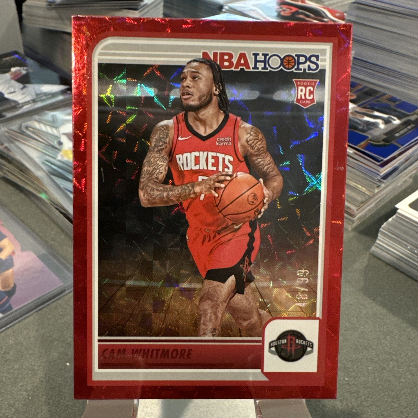 2023-24 NBA Hoops Cam Whitmore 48/99 Hyper Red Asia Tmall #265