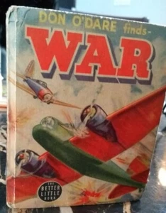 VINTAGE D0N O'DARE FINDS WAR BETTER LITTLE BOOK 1940 COLLECTIBLE/MILITARY  - Picture 1 of 2
