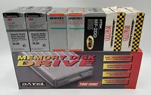 PS1 PlayStation Memory Card 3.5" Floppy Disk Backup Drive CIB Datel Rare - Picture 1 of 8