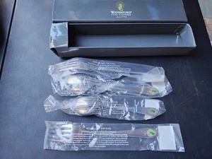 Waterford Ballet Ribbon Gold 4 Piece Flatware New, Open Box - Picture 1 of 8