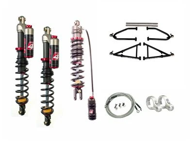 Amortecedores traseiros dianteiros LSR Lone Star DC-4 braços A de viagem longa Elka Stage 4 LTR450 450 - Imagem 1 de 3