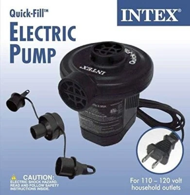 Intex Quick-Fill 110-120V Electric Air Pump AP619 for Air Mattress & Camping - Image 1 of 4