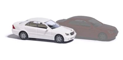 Spur H0 1:87 Busch 89134 Mercedes C-Klasse Bianca Nuova OVP - Immagine 1 di 2