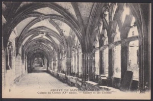 FR-PC-AC-0010 Architecture Postcard, France, St. Wandrille Abbey, Rives-en-Seine - Picture 1 of 1