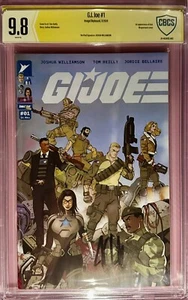 GI JOE #1 2024 IMAGEN SKYBOUND CBCS Signature Series 9.8 firmada por Williamson - Imagen 1 de 39