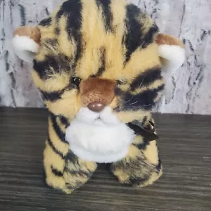 De colección 1982 GUND Bebé Tigre Cachorro Peluche Animal 9" Peluche Juguete, Cara regordeta Lindo - Imagen 1 de 9