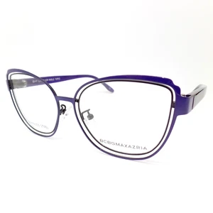 BCBG Max Azaria Maielle Purple 52mm New Authentic Eyeglass Frame - Picture 1 of 3