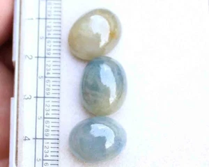 35.80 Ct Top Quality Oval Cabochon Royal Blue Sapphire Unheated Loose Gemstone - Picture 1 of 3